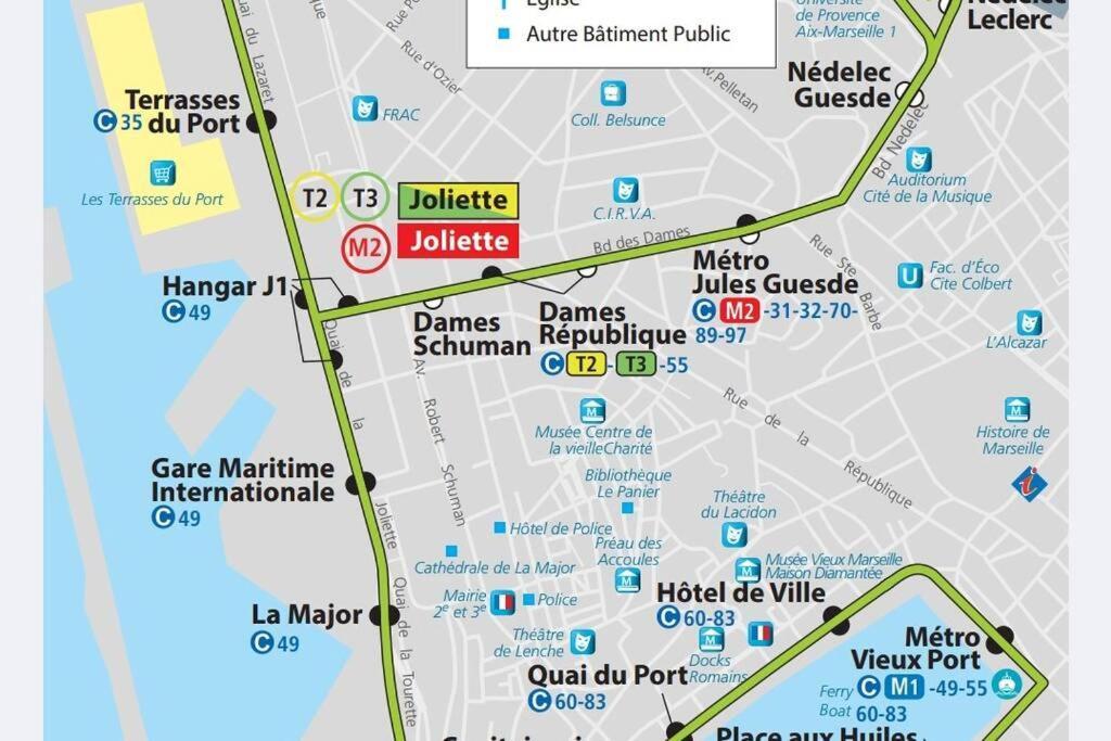 A 10 Minutes De La Plage, Charmant Studio De 25 M² Marsilia Exterior foto